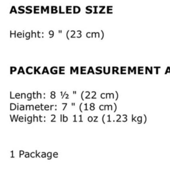 Ikea LIVSVERK White Speckled Vase Size 9” - Picture 8 of 8